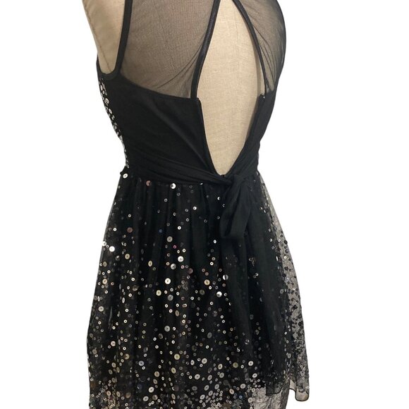 Ruby Rox Sequined Black Dress - Picture 7 of 12